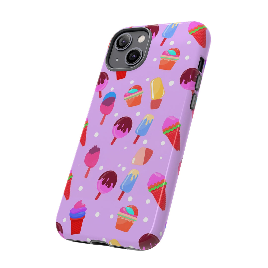 Cute Samsung Case | Cool Iphone Case | Summer Pink Ice - Cream, Samsung S24, S23, S22, S21, IPhone 15 Case | Iphone 14 Case, Iphone 13 Case - Studio40ParkLane