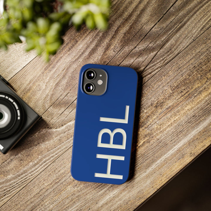 Slim Custom Personalized Blue Gift for Her Cute Phone Cases for Iphone 16 Pro Max | iPhone 15 Case | iPhone 15 Pro Max Case, Iphone 14, 13, 12, 11, 10, 8, 7 - Studio40ParkLane