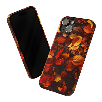 Slim Fall Autumn Leaves Gift for Her Cute Phone Cases for Iphone 16 | iPhone 15 Case | iPhone 15 Pro Max Case, Iphone 14, Iphone 14 Pro Max, Iphone 13, Slim