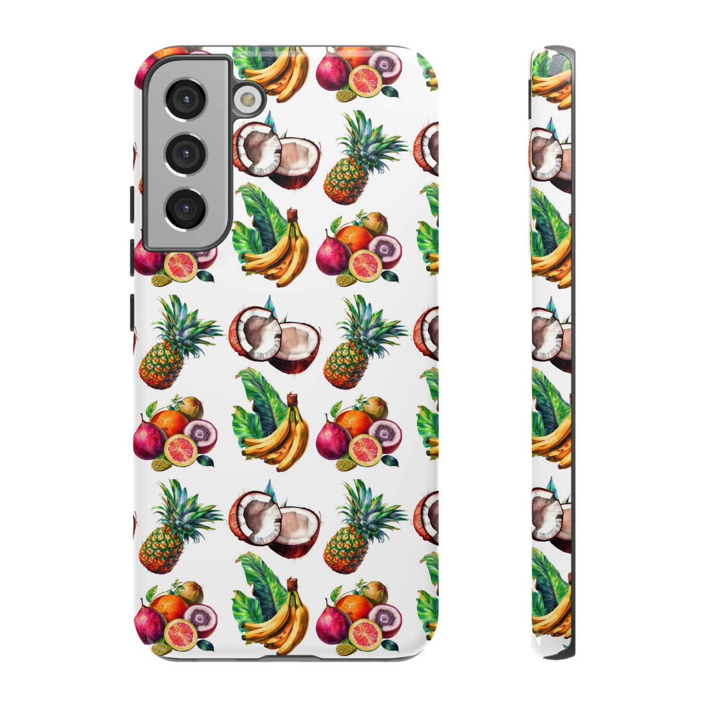 Cute Samsung Case | Cool Iphone Case | Tropical Summer Fruit, Samsung S24, S23, S22, S21, IPhone 15 Case | Iphone 14 Case, Iphone 13 Case