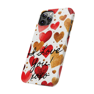 Valentine Heart Love Slim Cute Phone Cases for Iphone | iPhone 15 Case | iPhone 15 Pro Max Case, Iphone 14, Iphone 14 Pro Max, Iphone 13, 12