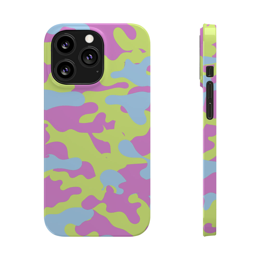 Slim Cute Phone Cases for Iphone - | iPhone 15 Case | iPhone 15 Pro Max Case, Iphone 14 Case, Iphone 14 Pro Max, Iphone 13, Spring Camouflage - Studio40ParkLane