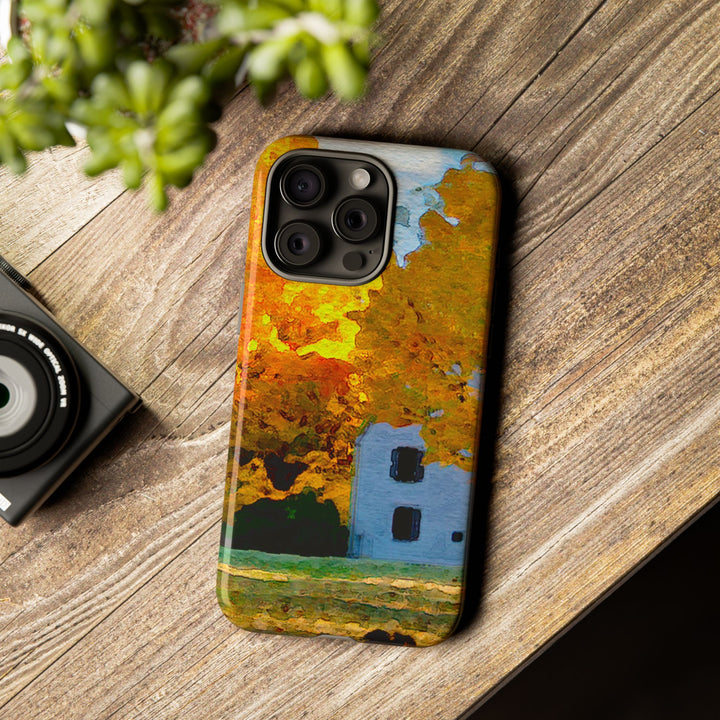 Impact Resistant, Fall Leaves Watercolor, Cute Phone Cases for Samsung S24, S23, S22, S21, IPhone 15 pro Iphone 14 pro Iphone 13 IPhone 12 Iphone 11 - Studio40ParkLane