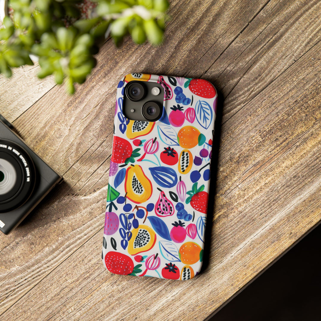 Slim Summer Fruit Cute Phone Case for Iphone 17 | iPhone 16 Case | iPhone 15 Pro Max, Iphone 14, Iphone 14 Pro Max, Iphone 13, Gift for Her