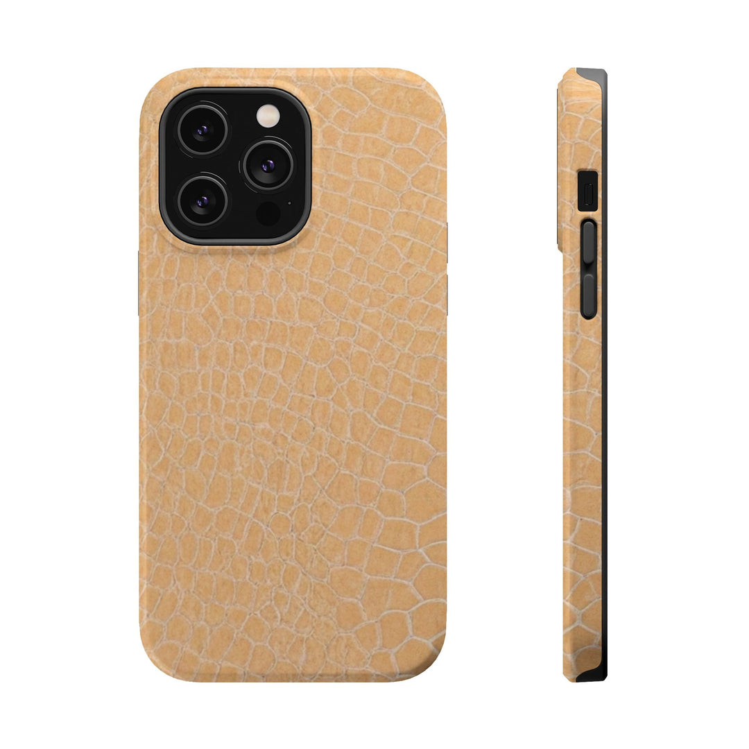 Non Leather Beige Color Pattern Magsafe Cute Phone Case for Iphone Gift for Her, | iPhone 15 Case | iPhone 15 Pro Max Case, Iphone 14, Iphone 14 Pro Max, Iphone 13, Iphone 16 - Studio40ParkLane