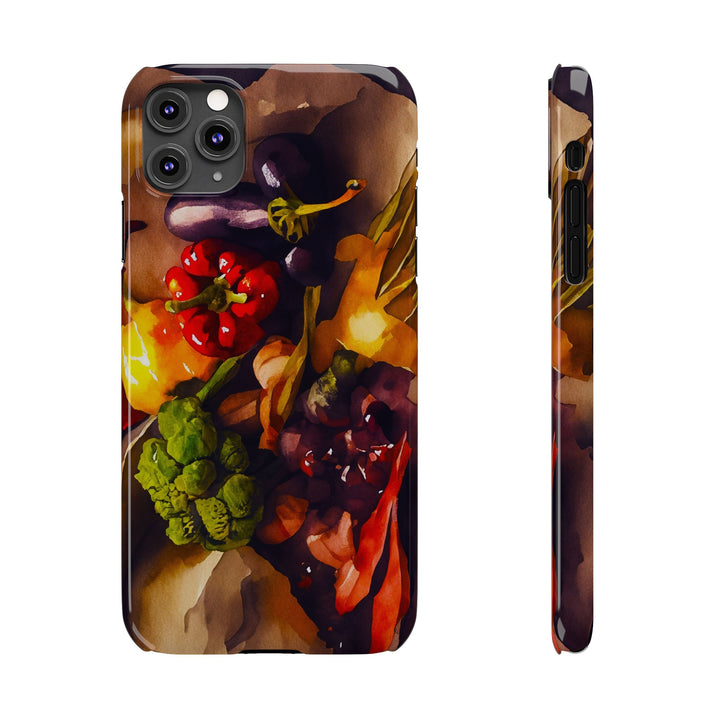 Slim Fall Farm Vegetables Cute Phone Cases for Iphone | iPhone 15 Case | iPhone 15 Pro Max Case, Iphone 14, Iphone 14 Pro Max, Iphone 13 - Studio40ParkLane