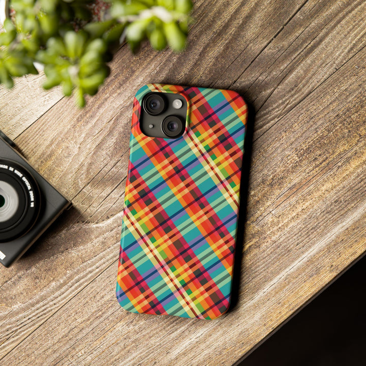 Slim Checkered Plaid Gift for Her Cute Phone Cases for Iphone 16 Pro Max | iPhone 15 Case | iPhone 15 Pro Max Case, Iphone 14, 13, 12, 11, 10, 8, 7 - Studio40ParkLane