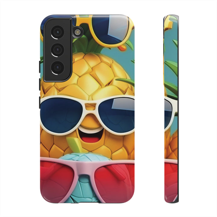 Cute Samsung Phone Case | Aesthetic Samsung Phone Case | Galaxy S23, S22, S21, S20 | Summer Pineapple Fruit, Protective Phone Case - Studio40ParkLane