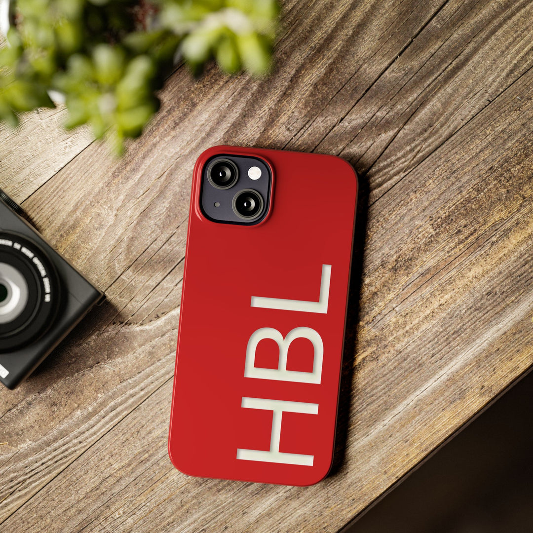 Slim Custom Personalized Red Gift for Her Cute Phone Cases for Iphone 16 Pro Max | iPhone 15 Case | iPhone 15 Pro Max Case, Iphone 14, 13, 12, 11, 10, 8, 7 - Studio40ParkLane