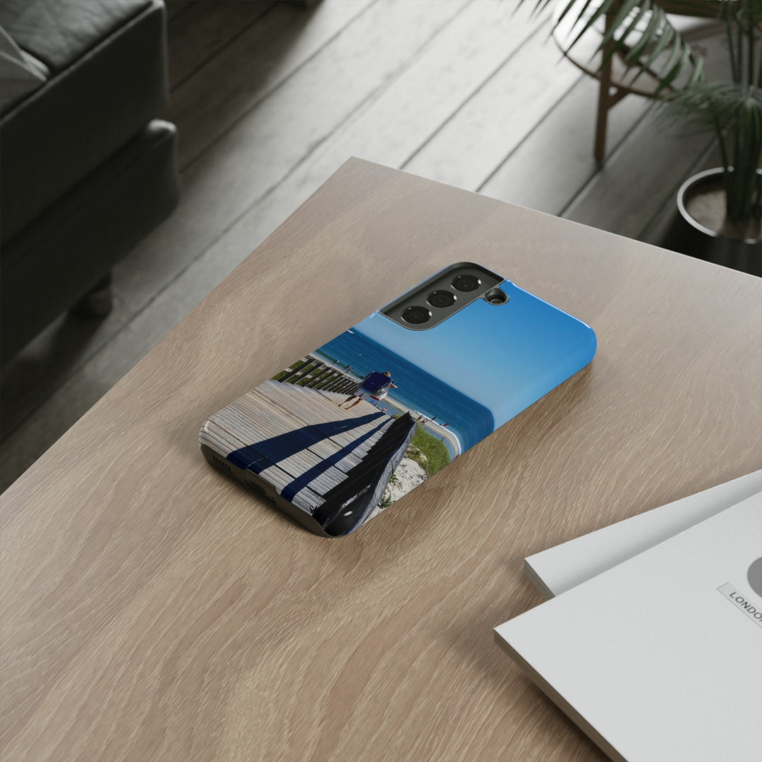 Cute Samsung Case | Cool Iphone Case | Summer Beach Walk, Samsung S24, S23, S22, S21, IPhone 15 Case | Iphone 14 Case, Iphone 13 Case - Studio40ParkLane
