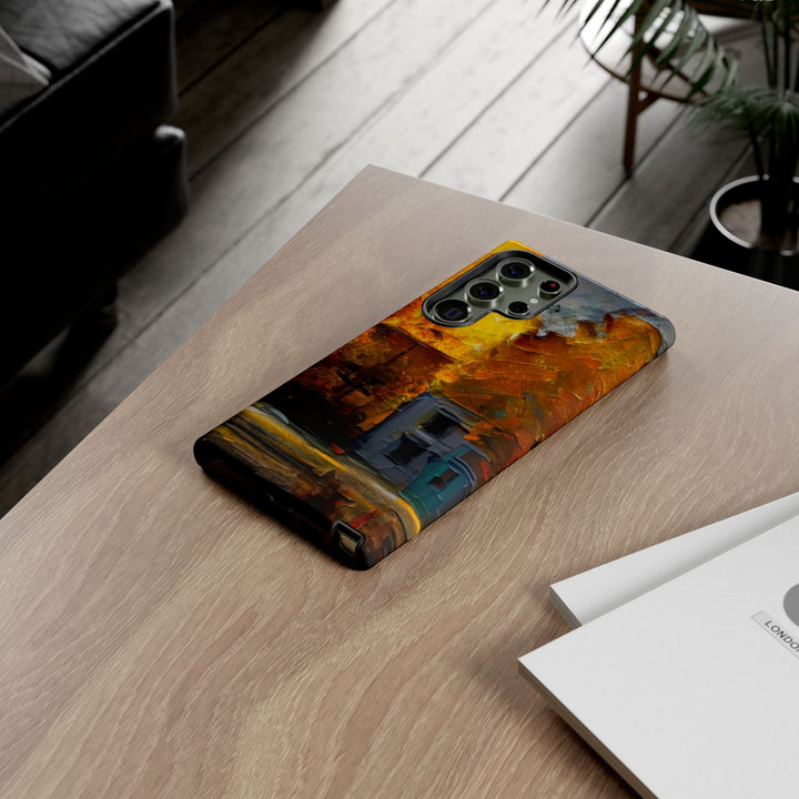 Impact Resistant, Fall Leaves Oil Painting, Cute Phone Cases for Samsung S24, S23, S22, S21, IPhone 15 pro Iphone 14 pro Iphone 13 IPhone 12 Iphone 11 - Studio40ParkLane