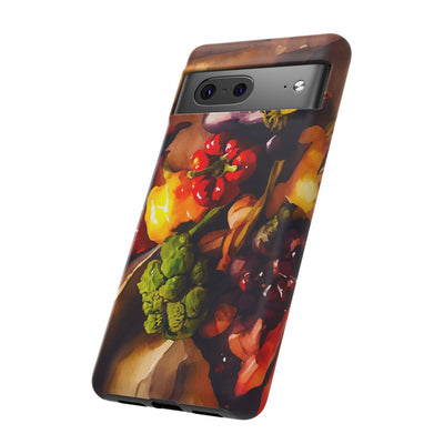 Impact Resistant, Fall Farm Vegetables, Cute Phone Cases for Samsung S24, S23, S22, S21, IPhone 15 pro Iphone 14 pro Iphone 13 IPhone 12 Iphone 11