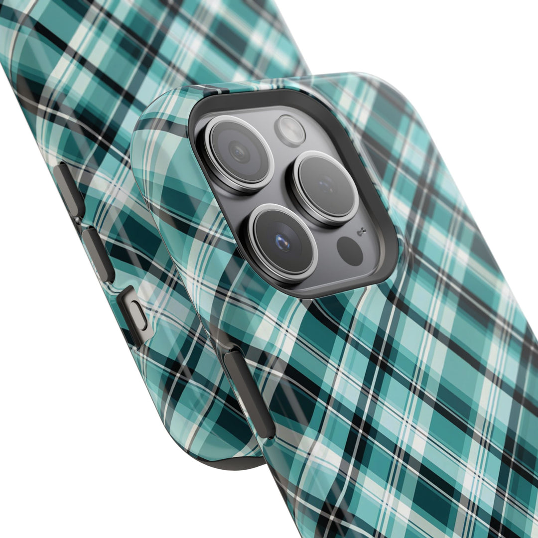 Checkered Plaid Magsafe Gift for Her Cute Phone Case for Iphone, | iPhone 16 | iPhone 15 Pro Max, Iphone 14 Pro Max, 13 12 11 10 9 8 7 - Studio40ParkLane