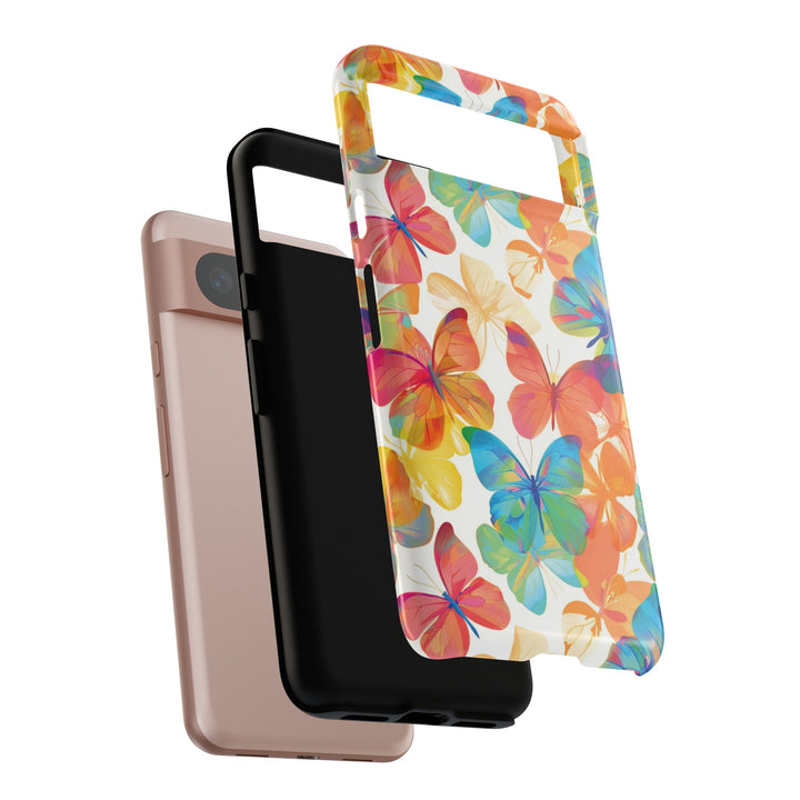 Cute Samsung Case | Cool Iphone Case | Summer Bright Butterflies, Samsung S24, S23, S22, S21, IPhone 15 Case | Iphone 14 Case, Iphone 13 Case - Studio40ParkLane