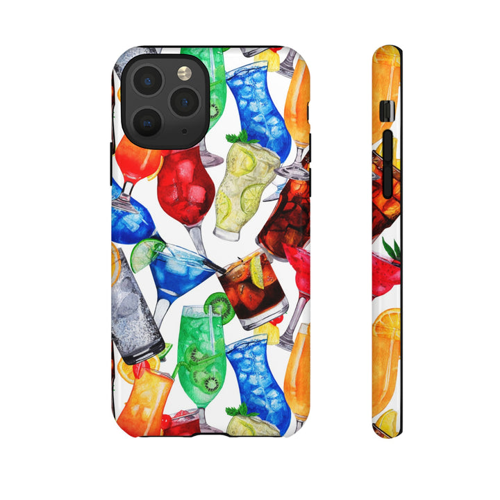 Cute Samsung Case | Cool Iphone Case | Summer Fruit Cocktail, Samsung S24, S23, S22, S21, IPhone 15 Case | Iphone 14 Case, Iphone 13 Case - Studio40ParkLane