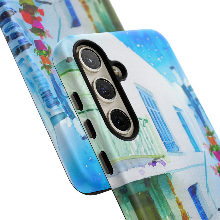 Impact Resistant, Greece House, Cute Phone Cases for Samsung S24, S23, S22, S21, IPhone 15 pro Iphone 14 pro Iphone 13 IPhone 12 Iphone 11 - Studio40ParkLane