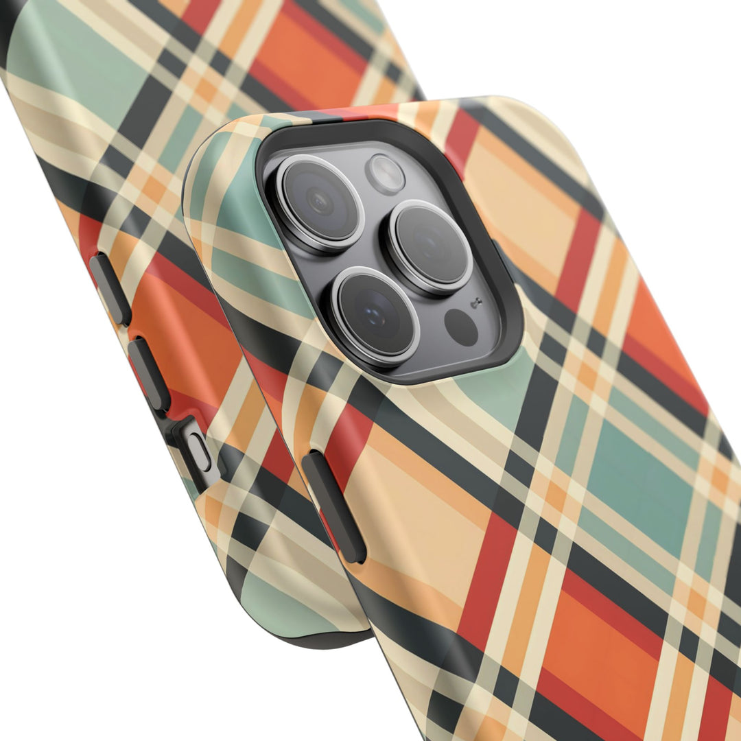 Checkered Plaid Magsafe Gift for Her Cute Phone Case for Iphone, | iPhone 16 | iPhone 15 Pro Max, Iphone 14 Pro Max, 13 12 11 10 9 8 7 - Studio40ParkLane