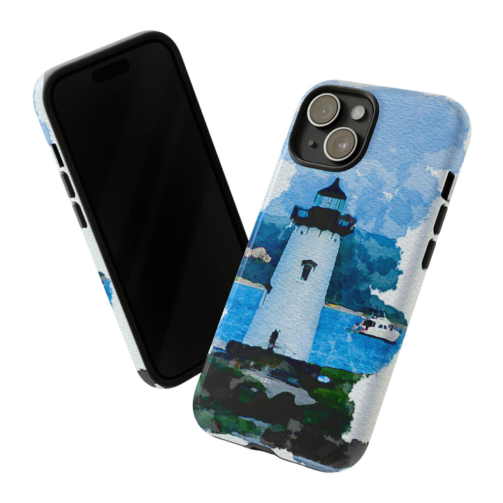 Cool Phone Case | Summer Lighthouse, For iPhone 15 Case | iPhone 15 Pro Case, Iphone 14 Case, Iphone 14 Pro Max Case, Protective Iphone Case - Studio40ParkLane