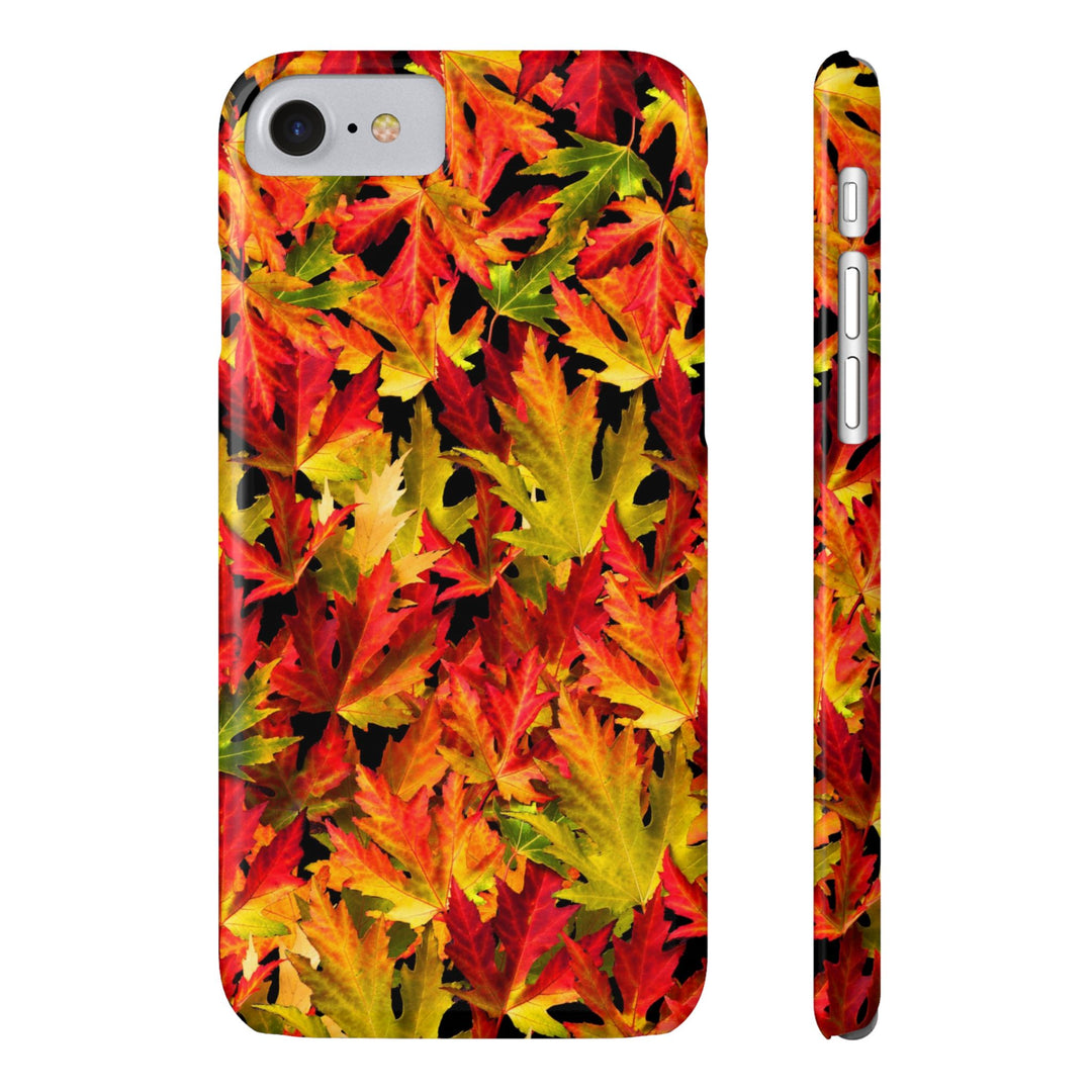 Slim Fall Leaves Slim Cute Phone Cases for Iphone | iPhone 15 Case | iPhone 15 Pro Max Case, Iphone 14, Iphone 14 Pro Max, Iphone 13 - Studio40ParkLane