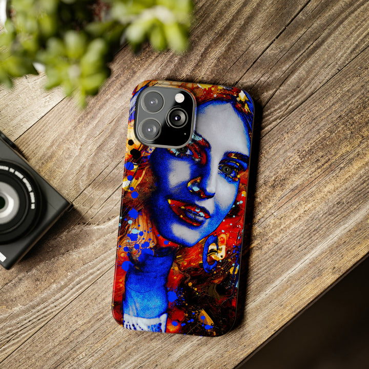 Slim Cute Phone Cases for Iphone - | iPhone 15 Case | iPhone 15 Pro Max Case, Iphone 14 Case, Iphone 14 Pro Max, Iphone 13, Marble Splash Face - Studio40ParkLane