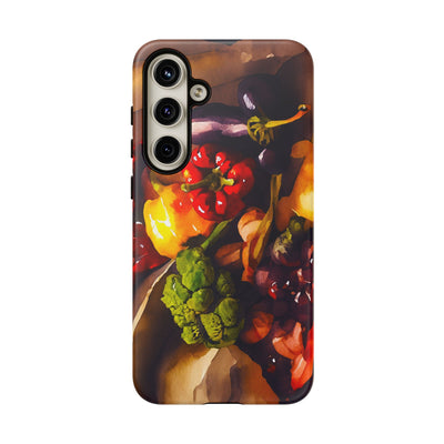 Impact Resistant, Fall Farm Vegetables, Cute Phone Cases for Samsung S24, S23, S22, S21, IPhone 15 pro Iphone 14 pro Iphone 13 IPhone 12 Iphone 11