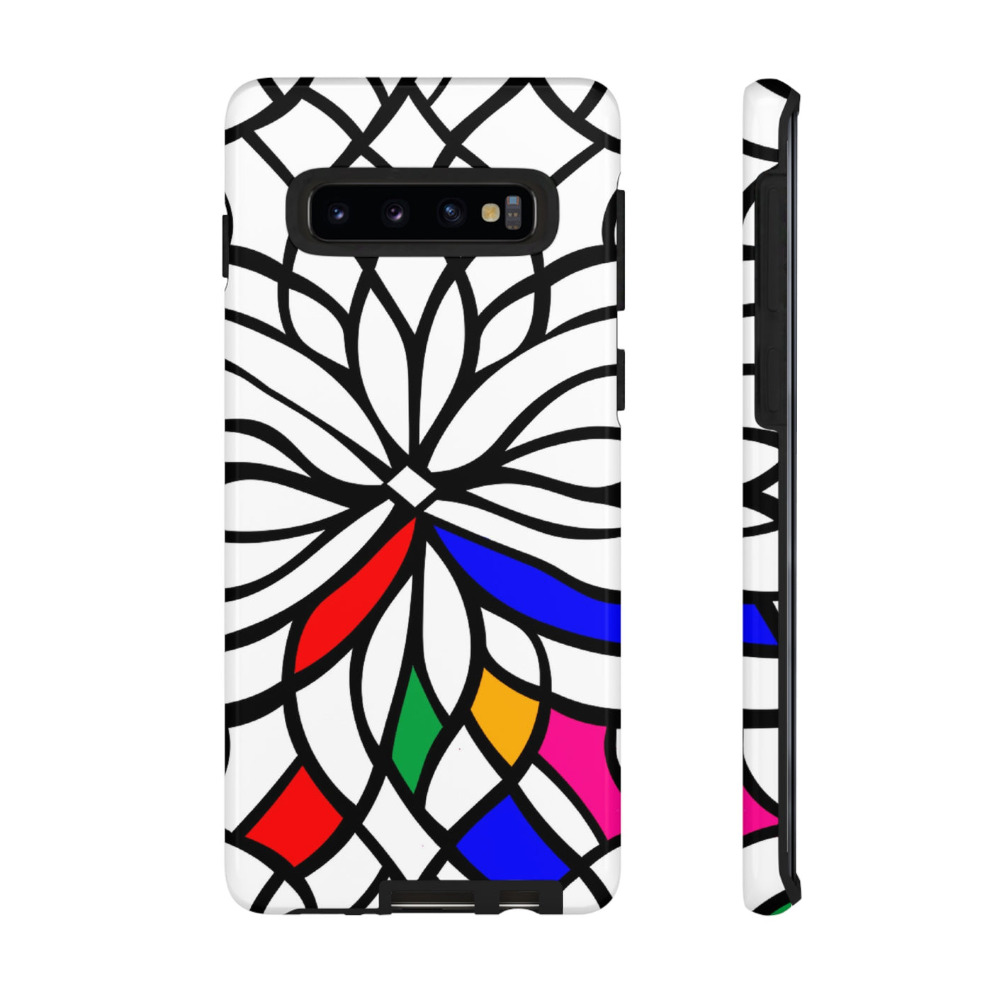 Impact Resistant, Colored Mosaic, Cute Phone Cases for Samsung S24, S23, S22, S21, IPhone 15 pro Iphone 14 pro Iphone 13 IPhone 12 Iphone 11