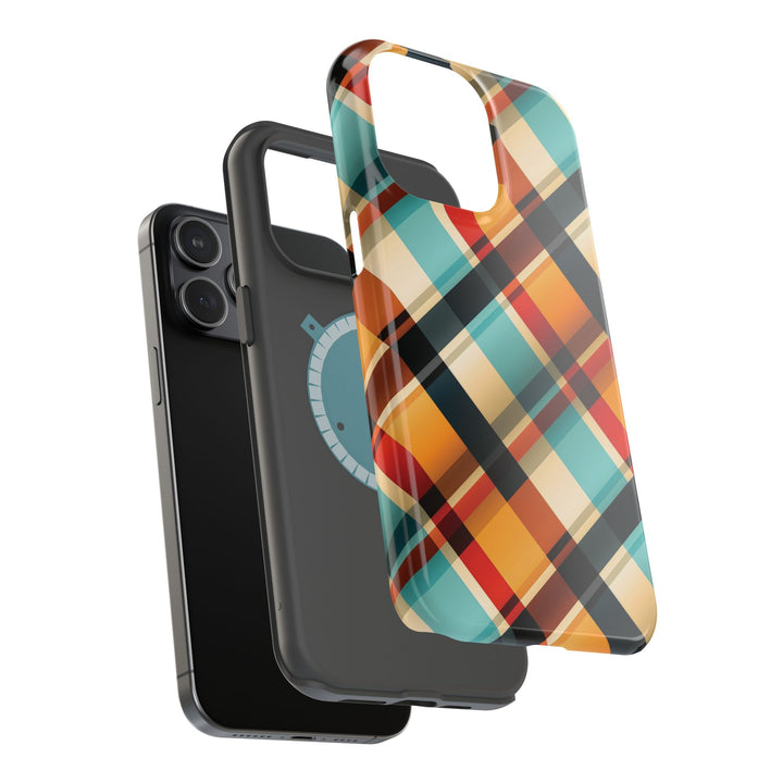 Checkered Plaid Magsafe Gift for Her Cute Phone Case for Iphone, | iPhone 16 | iPhone 15 Pro Max, Iphone 14 Pro Max, 13 12 11 10 9 8 7 - Studio40ParkLane