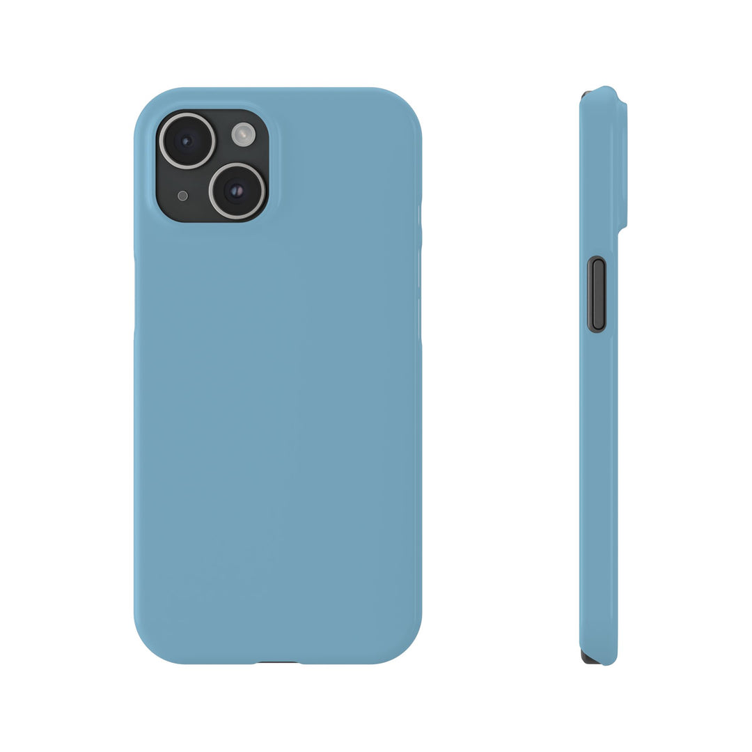 Slim Light Baby Blue Gift for Her Aesthetic Cute Phone Case for Iphone 16 - | iPhone 15 Pro Max Case | iPhone 14 Case 13 12 11 10 9 8 7 - Studio40ParkLane