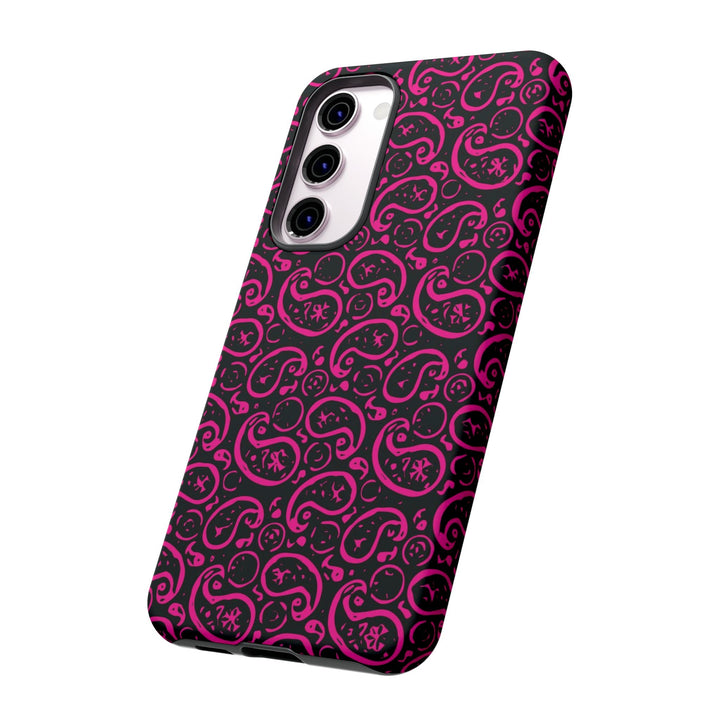 Samsung Galaxy Phone Case | Galaxy S23, S22, S21, S20 | Luxury Case Double Layered | Impact Resistant | Fashionable - Paisley 3 - Studio40ParkLane