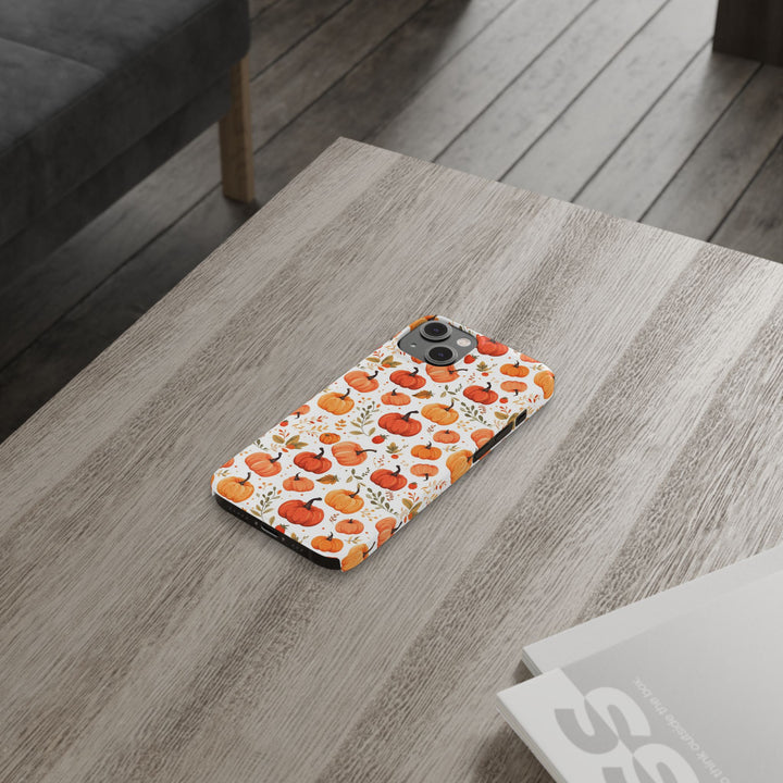 Slim Fall Autumn Pumpkins Gift for Her Cute Phone Cases for Iphone 16 | iPhone 15 Case | iPhone 15 Pro Max Case, Iphone 14, Iphone 14 Pro Max, Iphone 13, Slim - Studio40ParkLane
