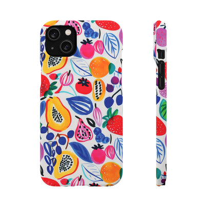 Snap Summer Fruit Gift for Her Cute Phone Cases for Samsung Galaxy S24, S23, S22, S21, S20, Plus, Ultra, Iphone 16, 15, 14, Pro and Max