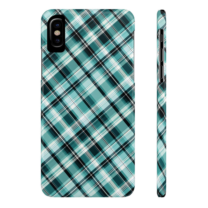 Slim Checkered Plaid Gift for Her Cute Phone Cases for Iphone 16 Pro Max | iPhone 15 Case | iPhone 15 Pro Max Case, Iphone 14, 13, 12, 11, 10, 8, 7 - Studio40ParkLane