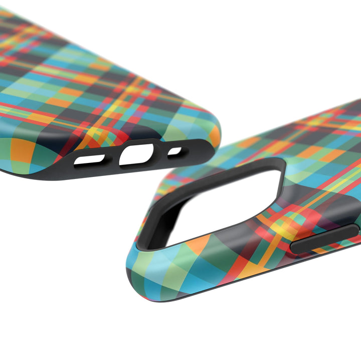 Checkered Plaid Magsafe Gift for Her Cute Phone Case for Iphone, | iPhone 16 | iPhone 15 Pro Max, Iphone 14 Pro Max, 13 12 11 10 9 8 7 - Studio40ParkLane