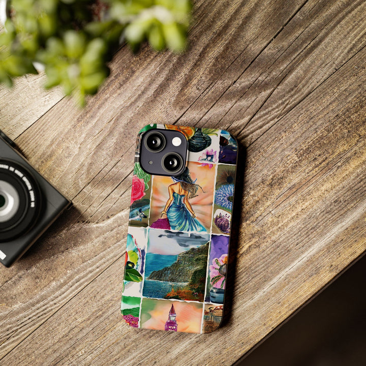 Slim Travel Coquette Collage Slim Cute Phone Cases for Iphone | iPhone 15 Case | iPhone 15 Pro Max Case, Iphone 14, Iphone 14 Pro Max, Iphone 13 - Studio40ParkLane