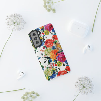 Premium Tough Spring Flowers Cute Phone Cases for Samsung S24, S23, S22, S21, S20, Plus and Ultra, Iphone 16 Pro Max,15, 14, 13, 12, 11, 10 - Studio40ParkLane