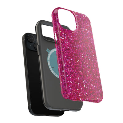 Non Glitter Pink Color Composition Magsafe Cute Phone Case for Iphone Gift for Her,  | iPhone 15 Case | iPhone 15 Pro Max Case, Iphone 14, Iphone 14 Pro Max, Iphone 13, Iphone 16