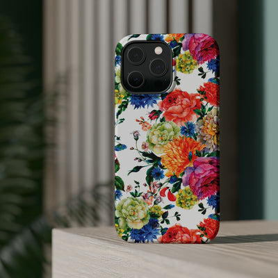 Spring Flowers Magsafe Cute Phone Case for Iphone Gift for Her, iPhone 16 Case iPhone 15 Pro Max Case, Iphone 14, Iphone 14 Pro Max, 13, 12 - Studio40ParkLane
