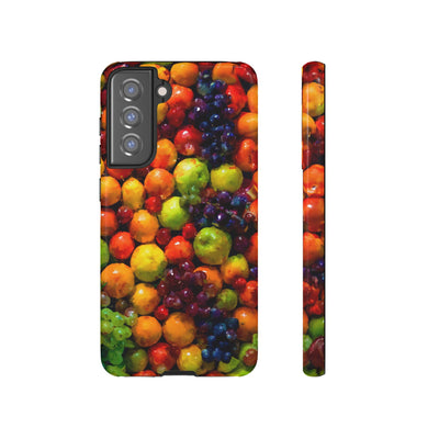 Impact Resistant, Fall Fruit, Cute Phone Cases for Samsung S24, S23, S22, S21, IPhone 15 pro Iphone 14 pro Iphone 13 IPhone 12 Iphone 11