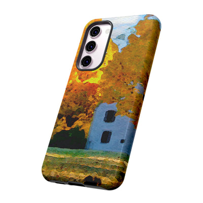 Impact Resistant, Fall Leaves Watercolor, Cute Phone Cases for Samsung S24, S23, S22, S21, IPhone 15 pro Iphone 14 pro Iphone 13 IPhone 12 Iphone 11