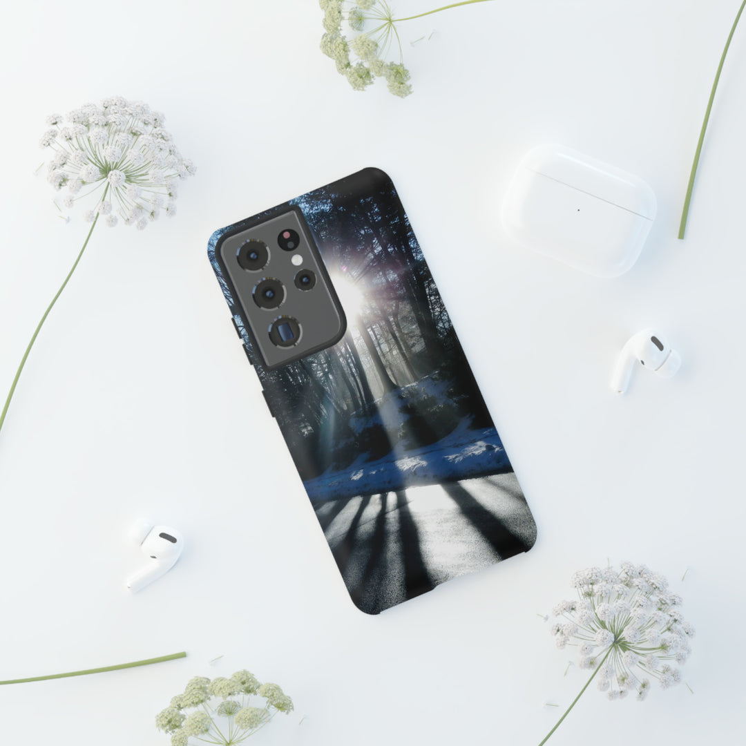 Cute Samsung Phone Case | Aesthetic Samsung Phone Case | Galaxy S23, S22, S21, S20 | Winter Sunshine, Protective Phone Case - Studio40ParkLane
