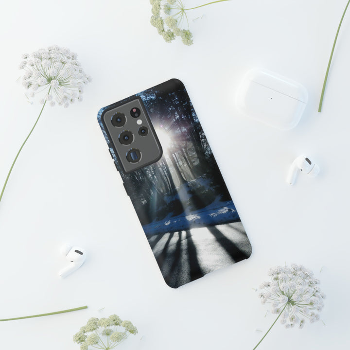 Cute Samsung Phone Case | Aesthetic Samsung Phone Case | Galaxy S23, S22, S21, S20 | Winter Sunshine, Protective Phone Case - Studio40ParkLane