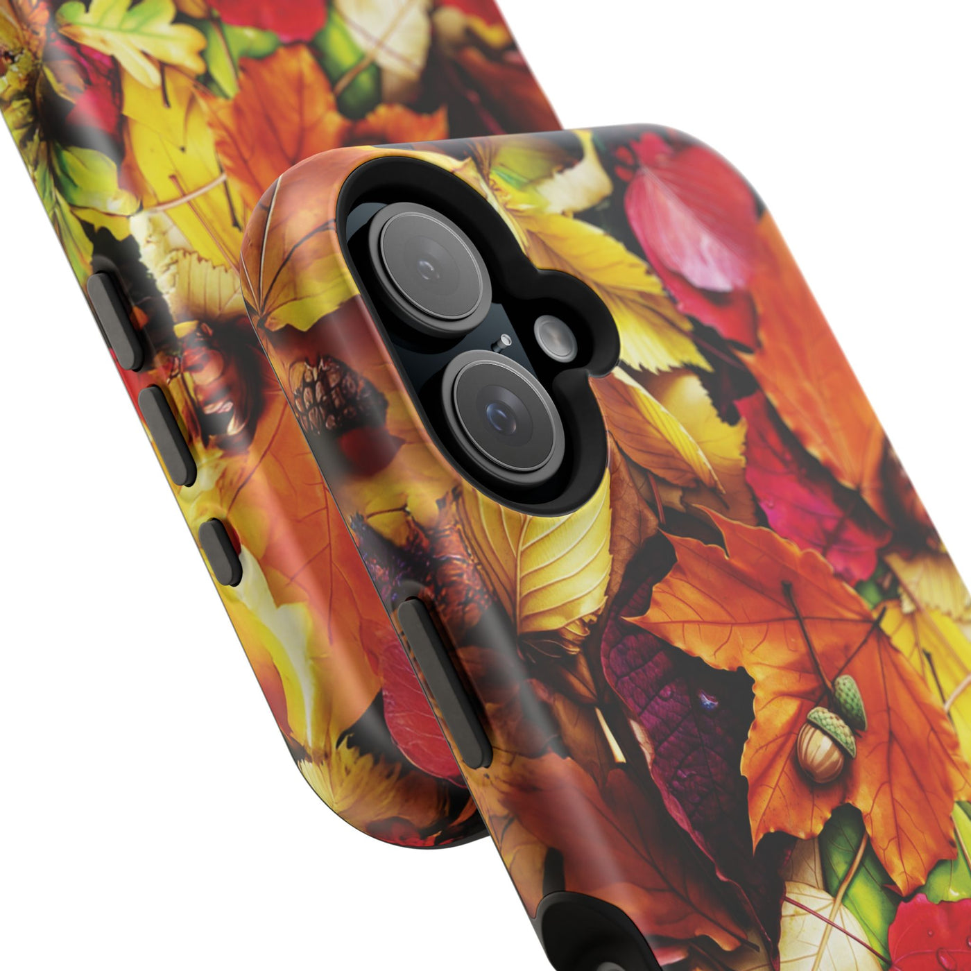 Aesthetic Tough Magsafe Fall Leaves Foliage Phone Case - For iPhone 17 Pro Max iPhone 16 Pro iPhone 15 Iphone 14 Plus 13 Pro 12 11 10 - Studio40ParkLane