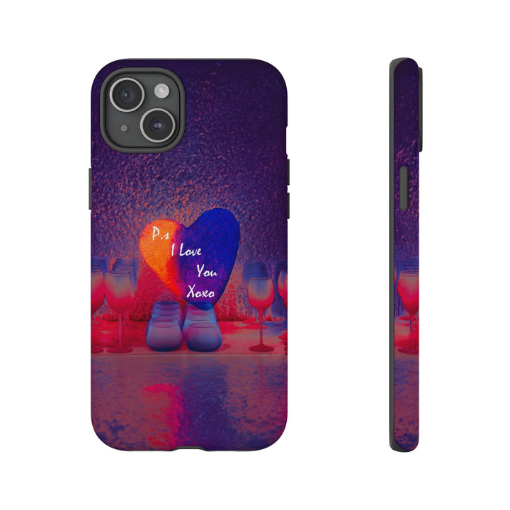 Cute Samsung Case | Cool Iphone Case | PS I love You - Heart, Samsung S24, S23, S22, S21, IPhone 15 Case | Iphone 14 Case, Iphone 13 Case - Studio40ParkLane