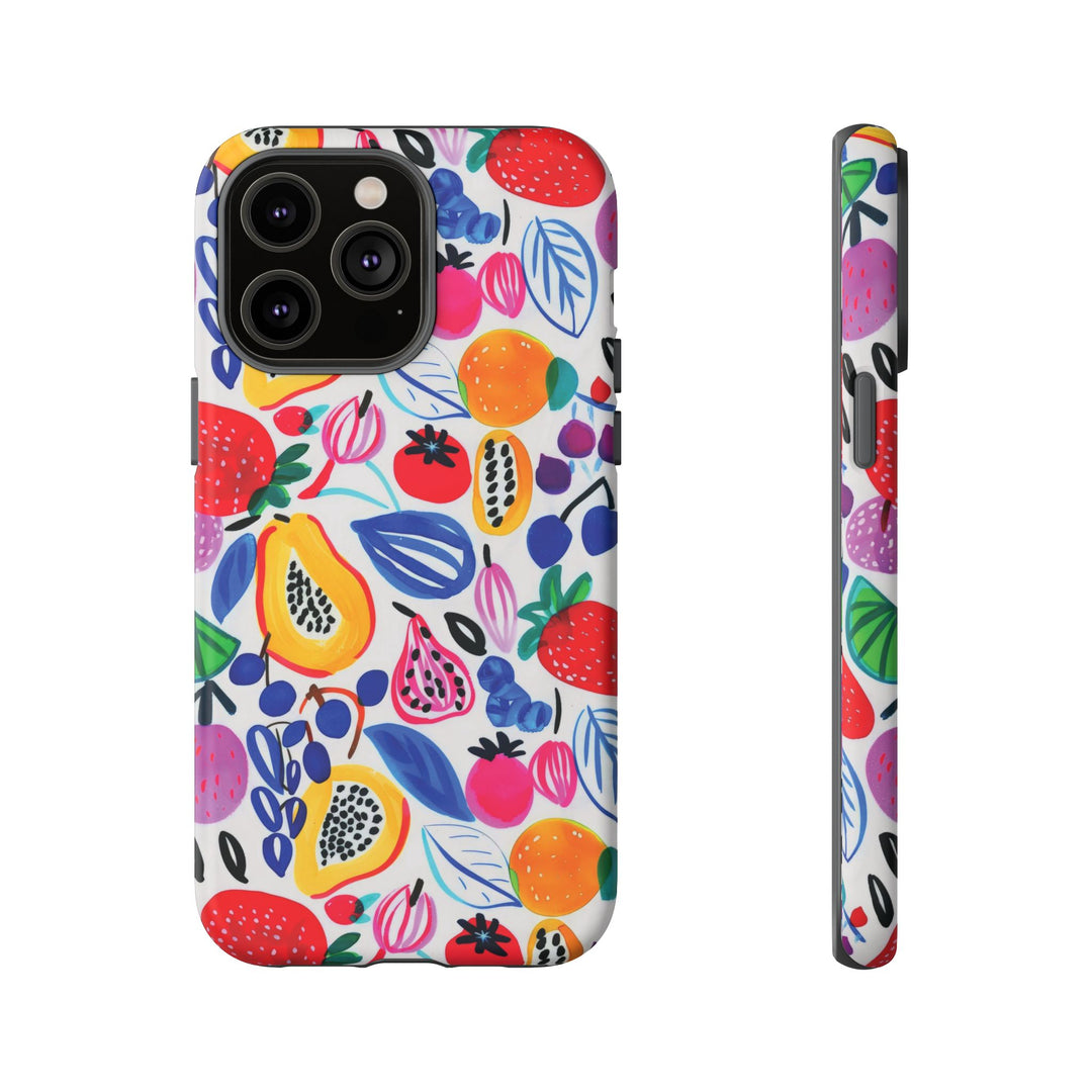 Summer Fruit Slim Cute Phone Case, Timeless Statement Accessory for Iphone 18 17 16 15 14 Pro Max - Gift for her - Tough Protective - Studio40ParkLane
