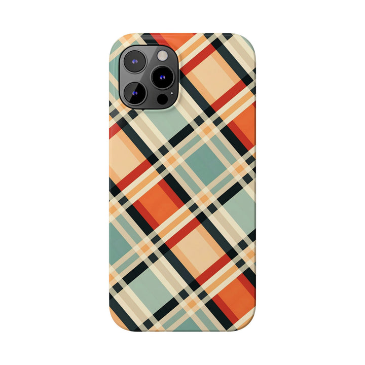 Slim Checkered Plaid Gift for Her Cute Phone Cases for Iphone 16 Pro Max | iPhone 15 Case | iPhone 15 Pro Max Case, Iphone 14, 13, 12, 11, 10, 8, 7 - Studio40ParkLane