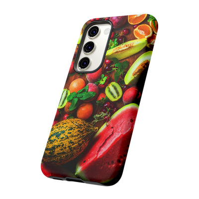 Fall Fruit Collage Cute Phone Case for, Samsung Galaxy S24, S23, S22, S21, IPhone 16 Case | Iphone 15, Iphone 14, IPhone 13 Case Mom Dad Gift