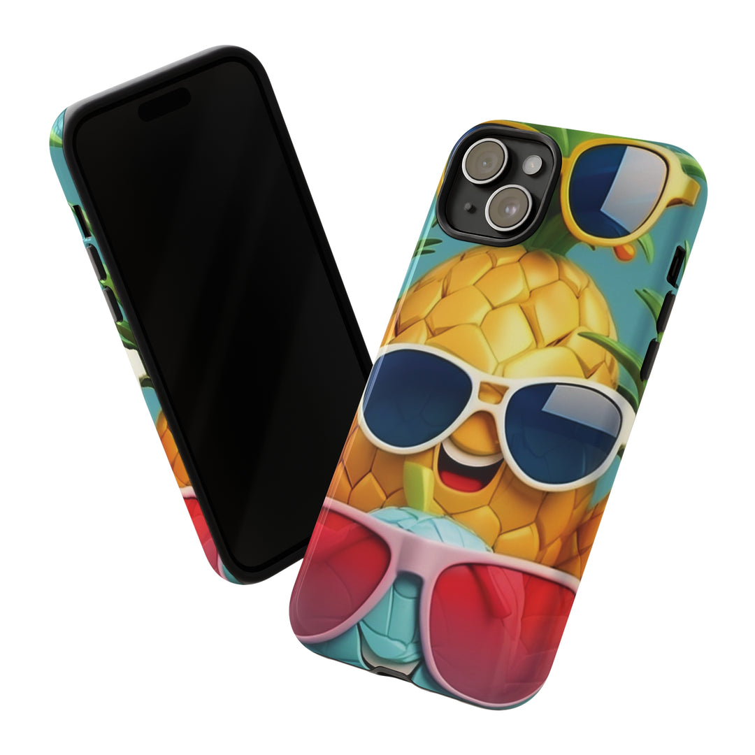Cute IPhone Case | Summer Pineapple Fruit, iPhone 15 Case | iPhone 15 Pro Case, Iphone 14 Case, Iphone 14 Pro Max Case, Protective Iphone Case - Studio40ParkLane