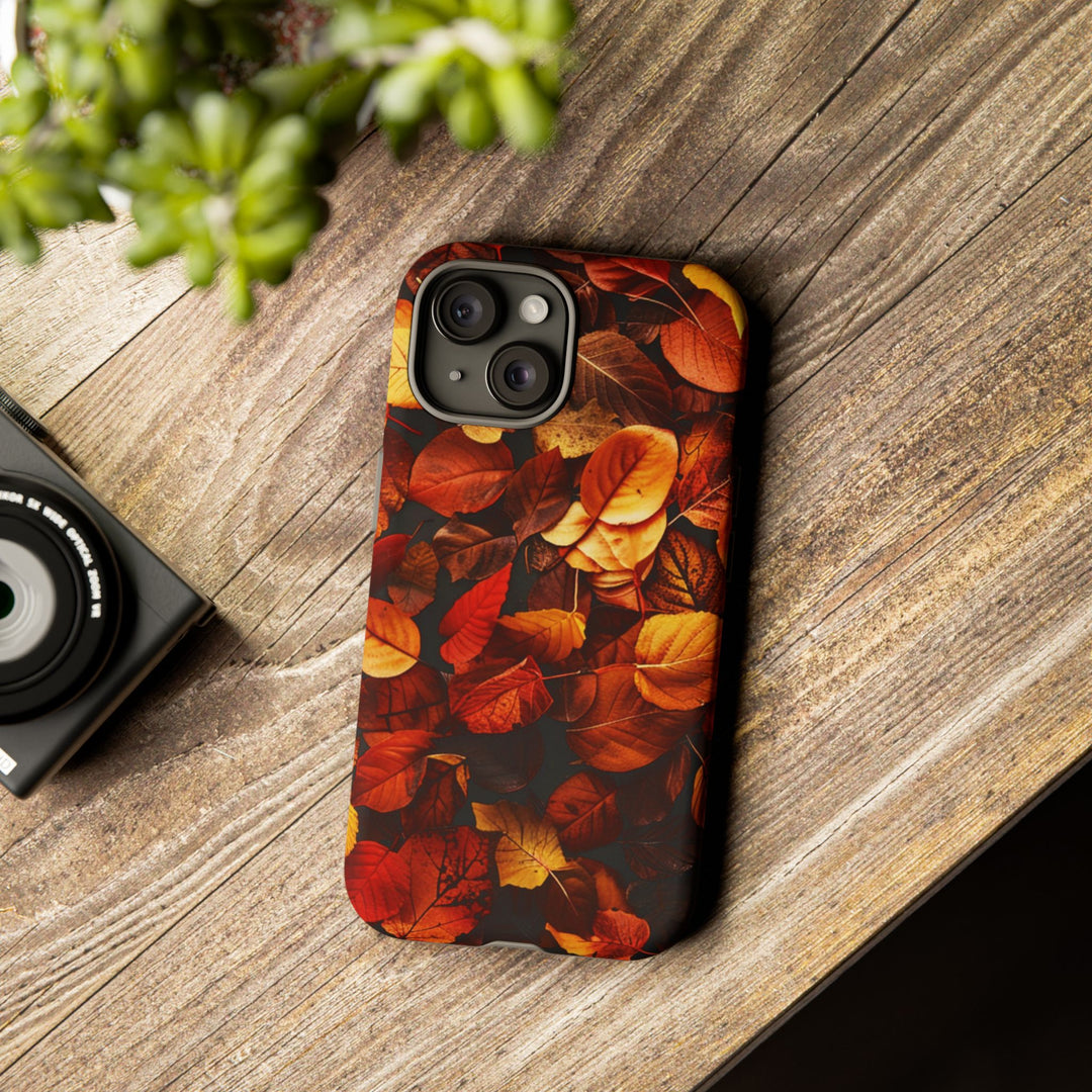 Autumn Fall Leaves Gift for Her Cute Phone Case for, Samsung Galaxy S24, S23, S22, S21, IPhone 16 Case | Iphone 15, Iphone 14, IPhone 13 Case - Studio40ParkLane
