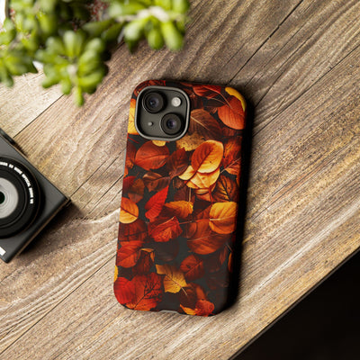 Autumn Fall Leaves Gift for Her Cute Phone Case for, Samsung Galaxy S24, S23, S22, S21, IPhone 16 Case | Iphone 15, Iphone 14, IPhone 13 Case