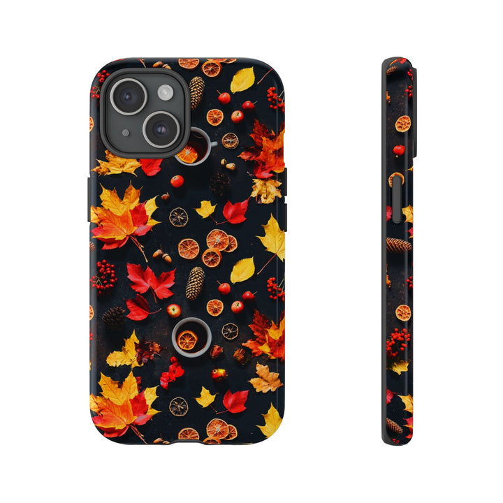 Cute Fall Fruit Phone Case Coquette Collage for, Samsung S24, S23, S22, S21, IPhone 15 Case | Iphone 14 Case, Iphone 13 Case, IPhone 16 Case - Studio40ParkLane